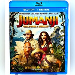 Jumanji: Welcome to the Jungle on Blu-ray